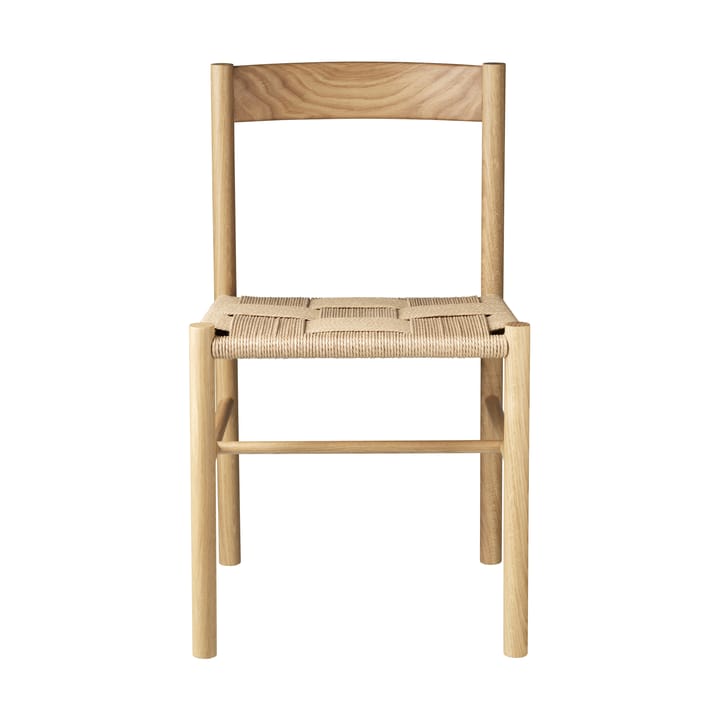 J178 Lønstrup chair v2 - Oak nature lacquered-papercord - FDB Møbler