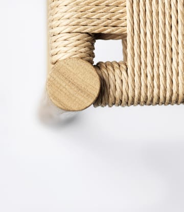 J178 Lønstrup chair v2 - Oak nature lacquered-papercord - FDB Møbler