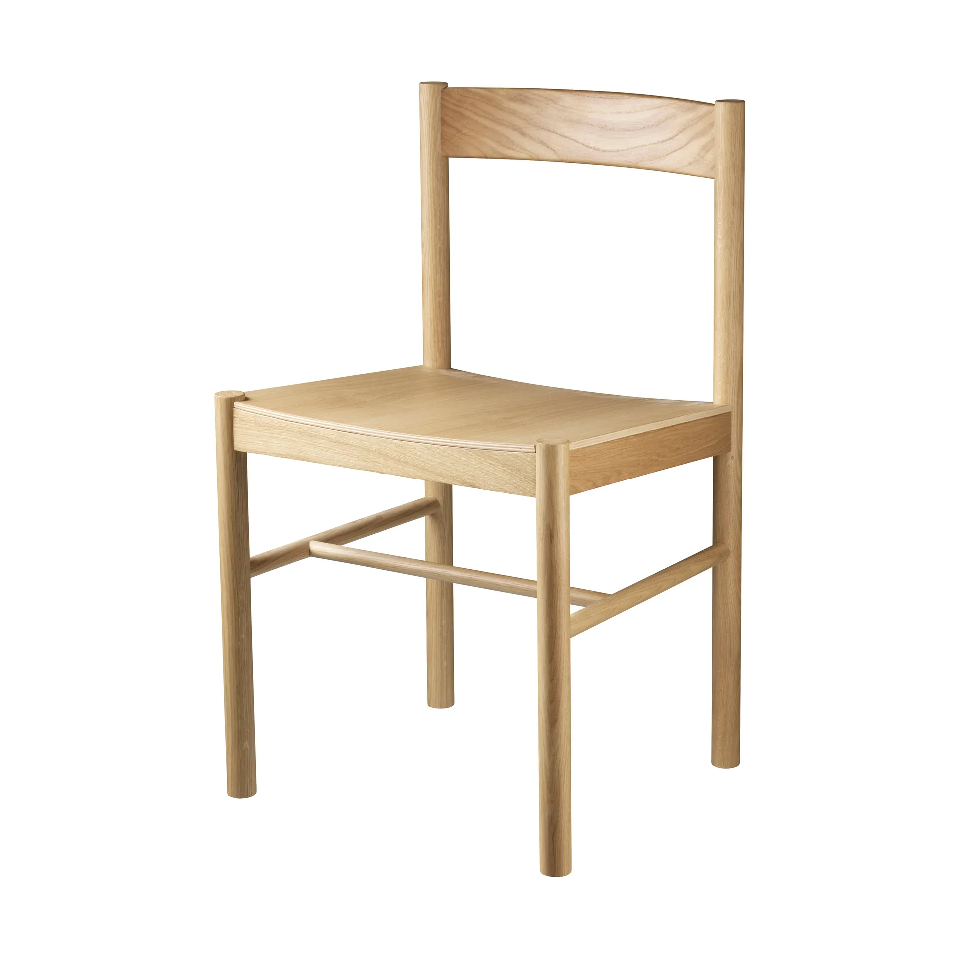 J178 Lønstrup chair v2, Oak nature lacquered FDB Møbler