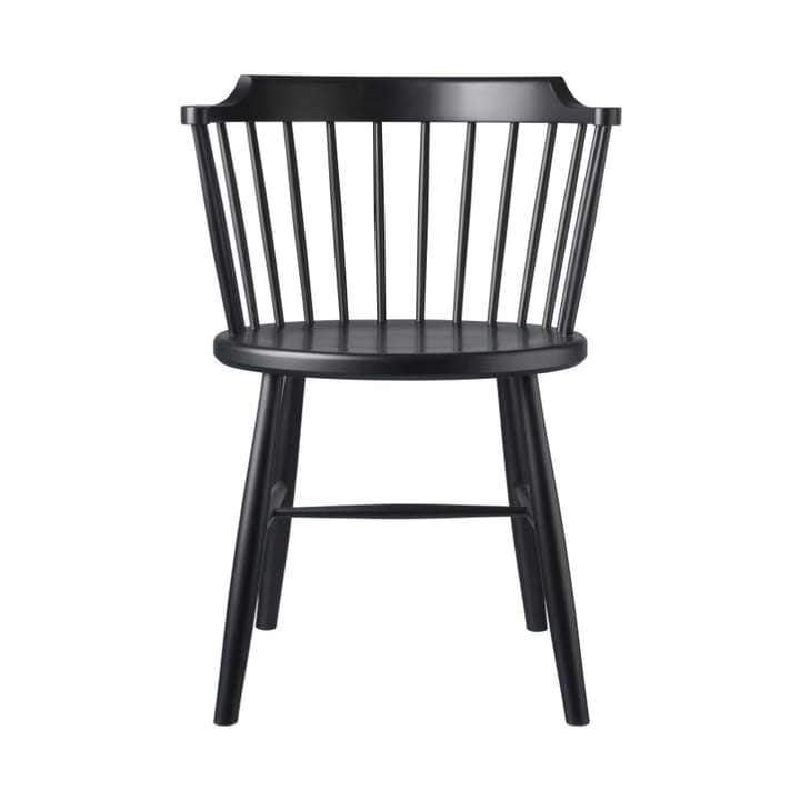 J18 chair - Beech black painted - FDB Møbler