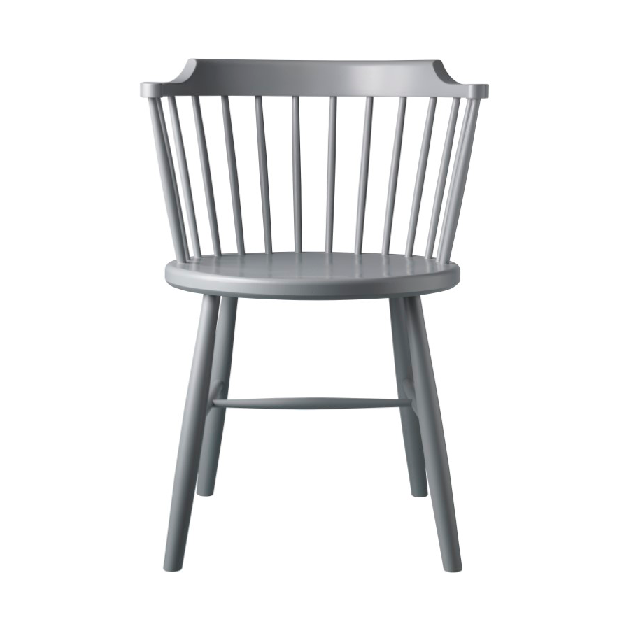 FDB Mobler J18 chair Beech light grey painted | Scandinavian Design | Chairs | Grey