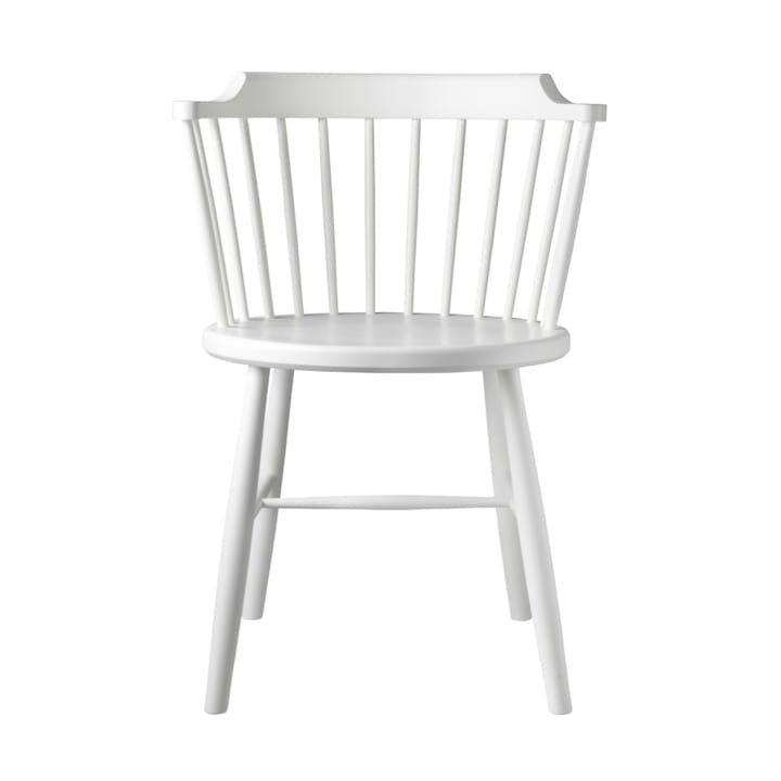 J18 chair - Beech white painted - FDB Møbler