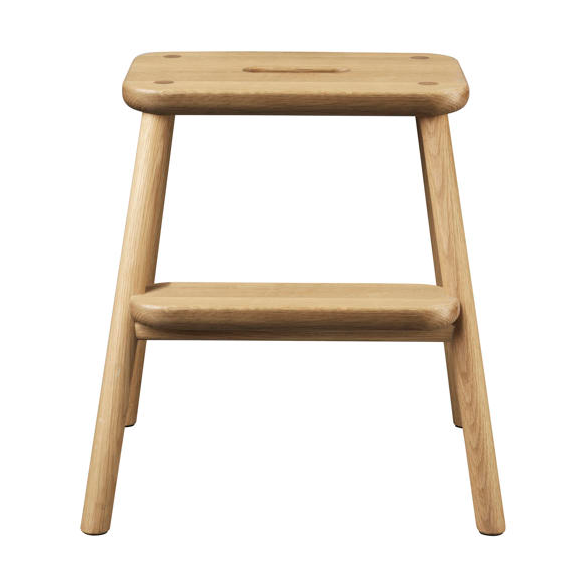 FDB Mobler J180 Sonderup step stool Oak nature oiled