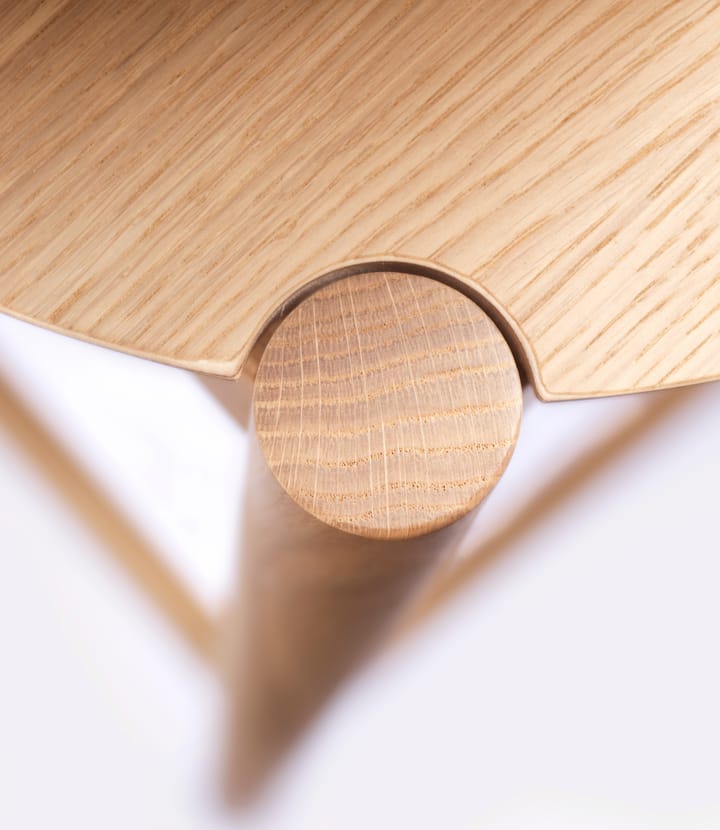 J184 Øst bar stool 75 cm, Oak nature lacquered FDB Møbler
