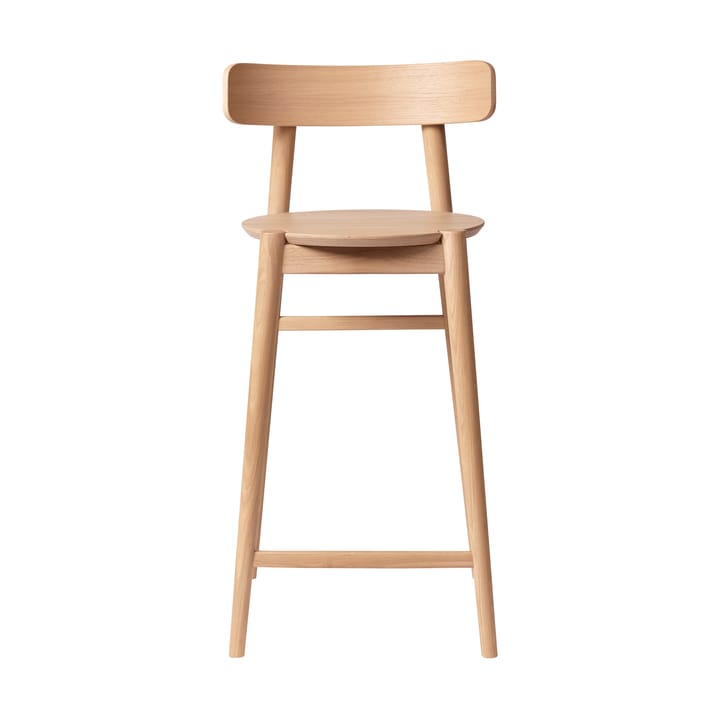 J185 Øst barstool 65 cm - Oak nature lacquered - FDB Møbler