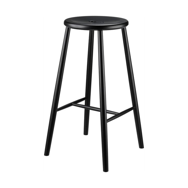 J27B bar stool - Beech black painted - FDB Møbler