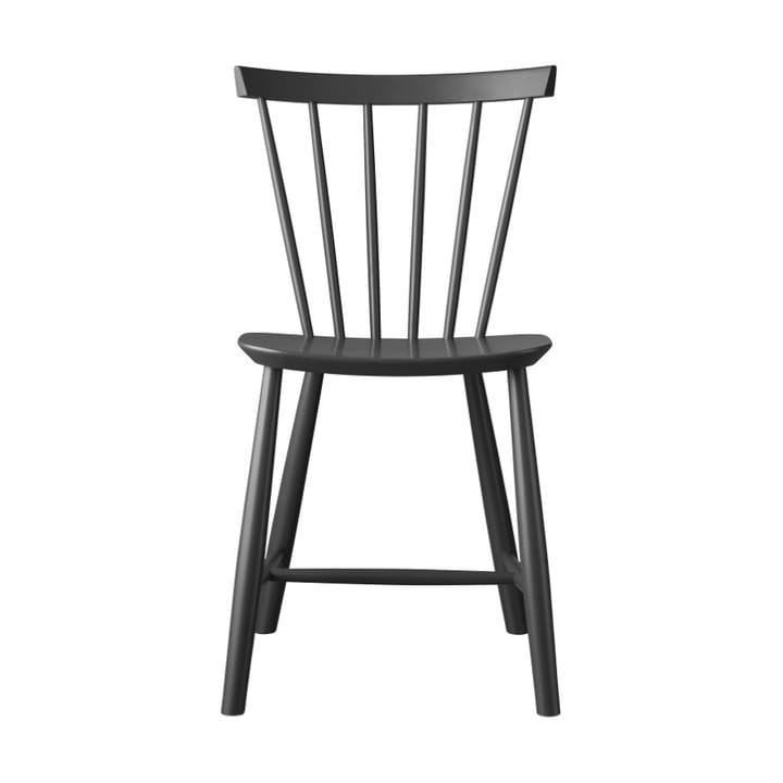 J46 chair - Beech dark grey painted - FDB Møbler