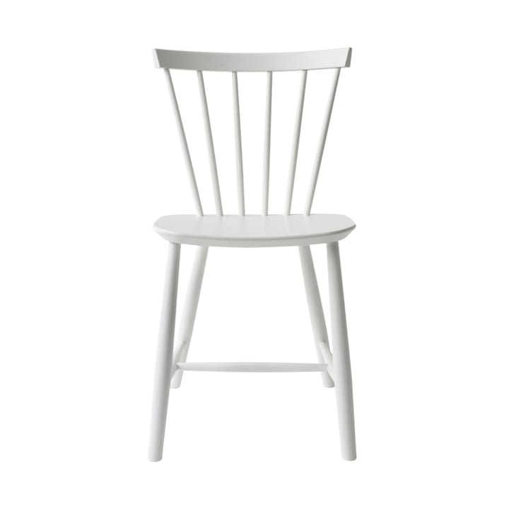 J46 chair - Beech white painted - FDB Møbler