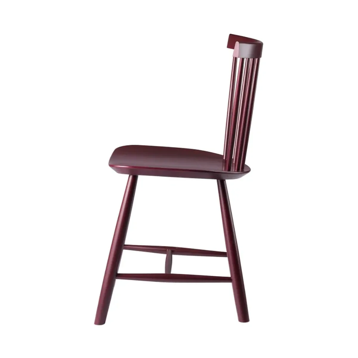 J46 chair, Black red FDB Møbler