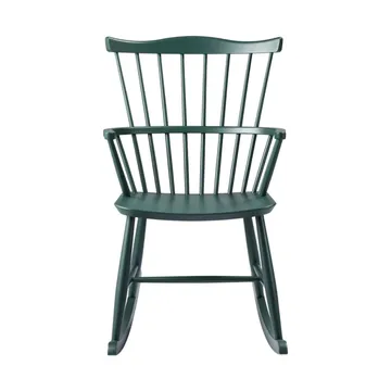 J52G rocking chair - Black green - FDB Møbler