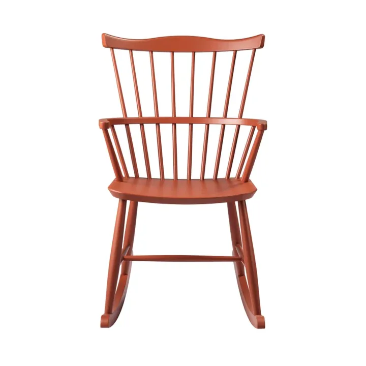 J52G rocking chair - Brick red - FDB Møbler