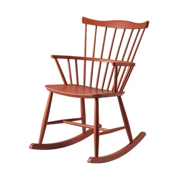 J52G rocking chair - Brick red - FDB Møbler