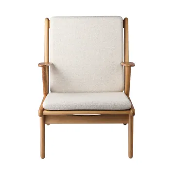 J53 armchair - Oiled oak-beige - FDB Møbler