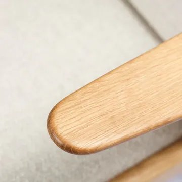 J53 armchair - Oiled oak-beige - FDB Møbler