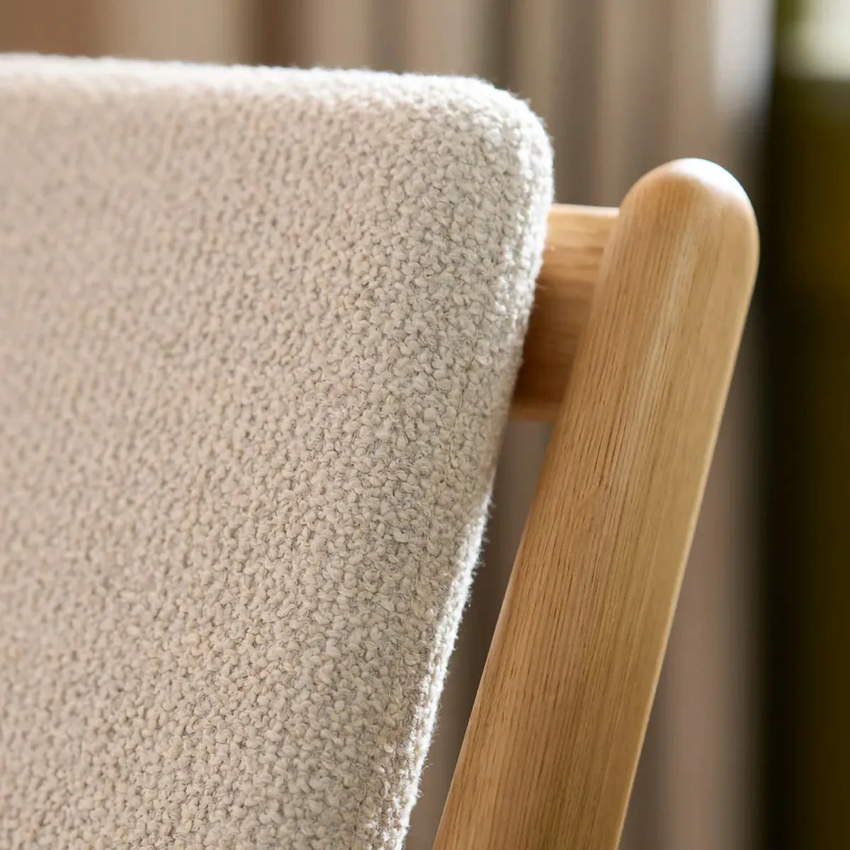 J53 armchair, Oiled oak-beige FDB Møbler