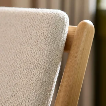 J53 armchair - Oiled oak-beige - FDB Møbler