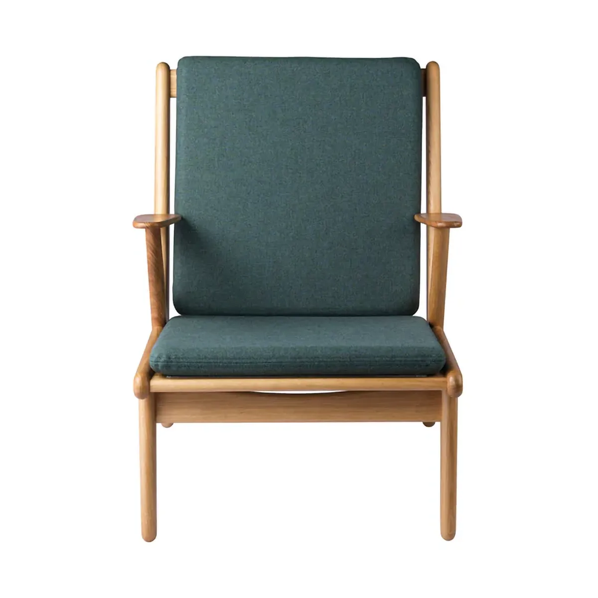 J53 armchair, Oiled oak-green FDB Møbler