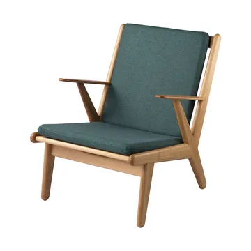 J53 armchair - Oiled oak-green - FDB Møbler