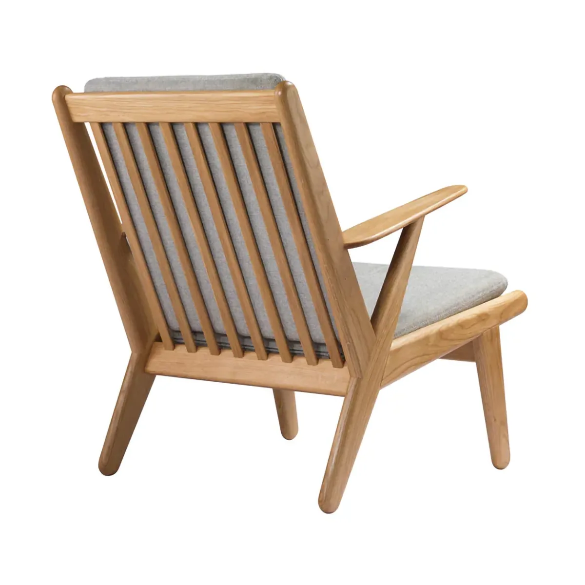 J53 armchair, Oiled oak-light grey FDB Møbler