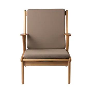 J53 armchair - Oiled oak-taupe - FDB Møbler