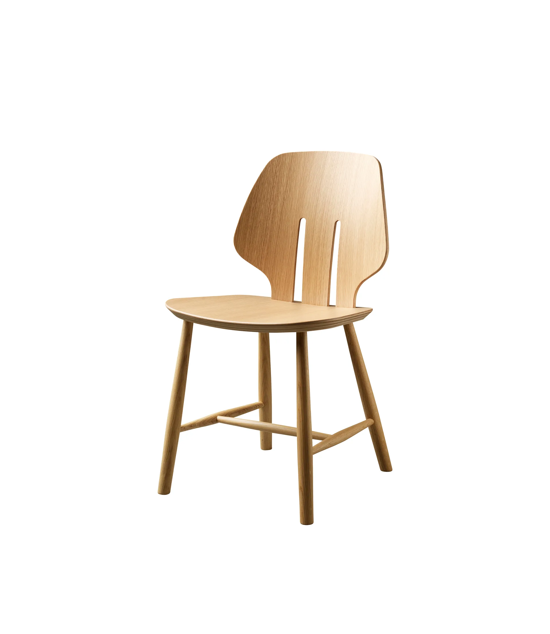 J67 Chair, Oak nature lacquered FDB Møbler