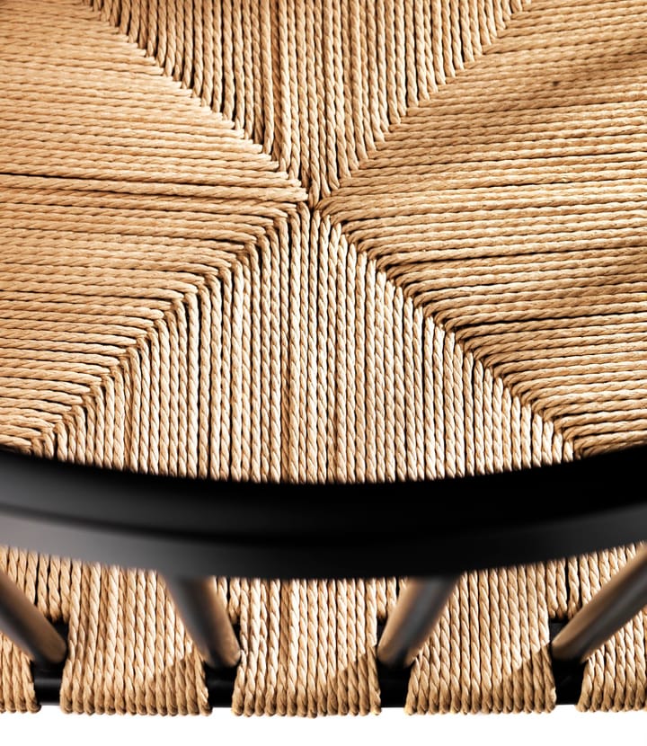 J80 chair, Beech black painted-nature FDB Møbler