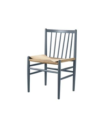 J80 Chair - Beech blue grey painted-nature - FDB Møbler