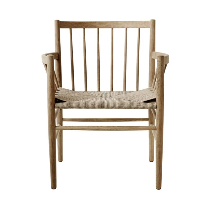 J81 Chair with arms - Oak nature oiled - FDB Møbler