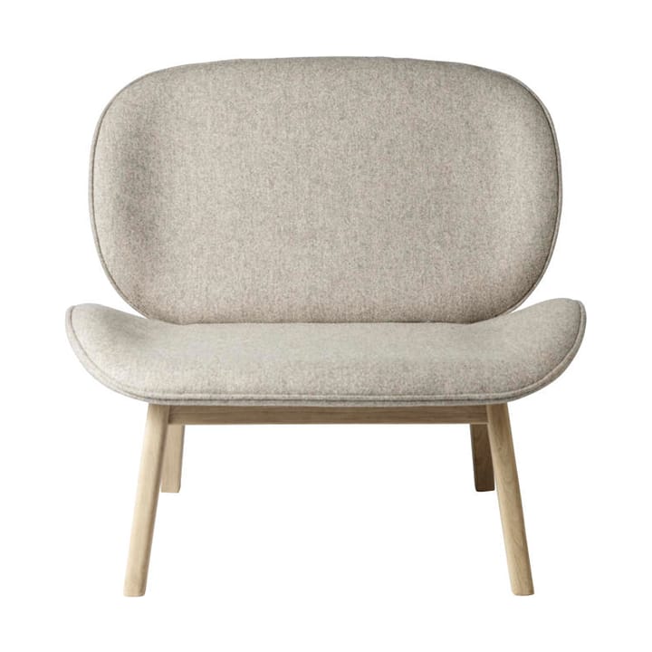 L32 Suru lounge chair - Oak nature lacquered-dark beige - FDB Møbler