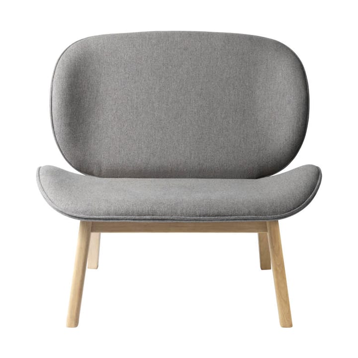 L32 Suru lounge chair - Oak nature lacquered-grå - FDB Møbler