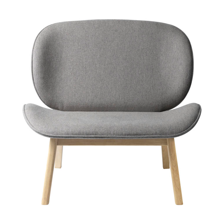 FDB Mobler L32 Suru lounge chair Oak nature lacquered-grå