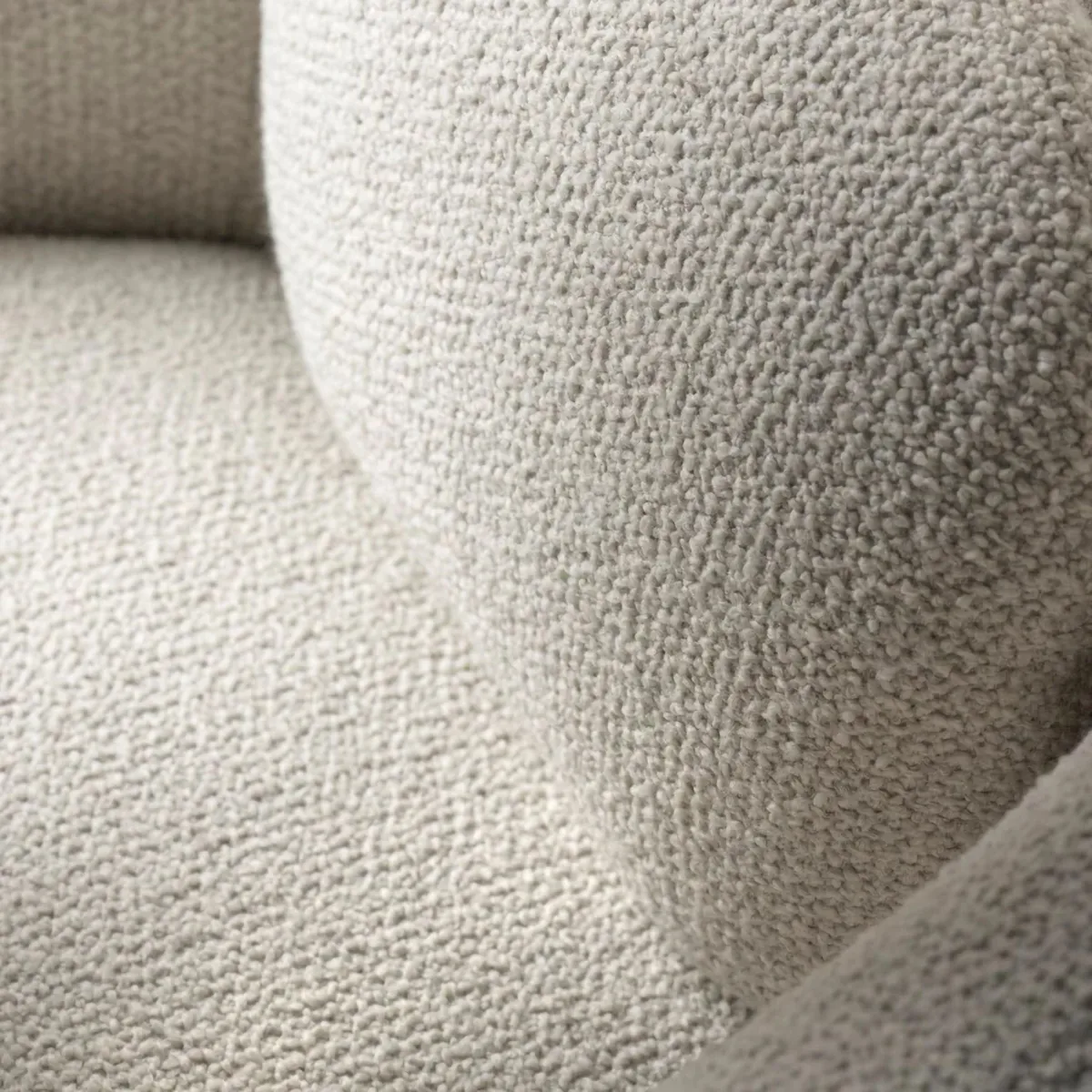 L35 Gesja Wing Chair armchair, Beige-lacquered oak FDB Møbler