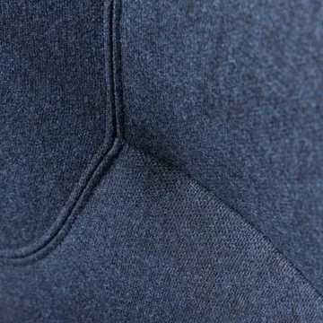 L35 Gesja Wing Chair armchair - Dark blue-lacquered oak - FDB Møbler