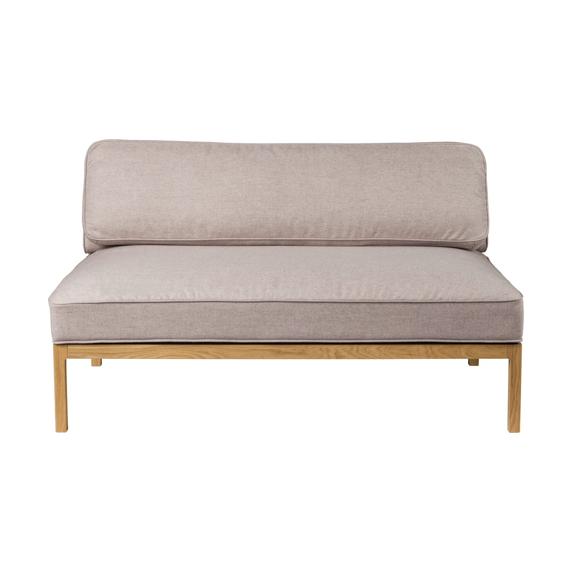 L37 7-9-13 sofa module, middle section 130 cm, Stone-lacquered oak FDB Møbler