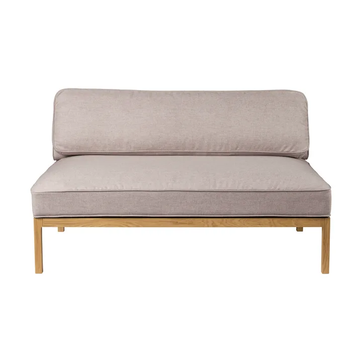 L37 7-9-13 sofa module, middle section 130 cm - Stone-lacquered oak - FDB Møbler