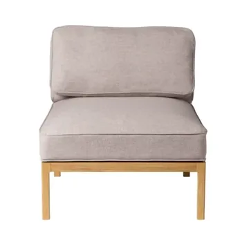 L37 7-9-13 sofa module, middle section 70 cm - Stone-lacquered oak - FDB Møbler