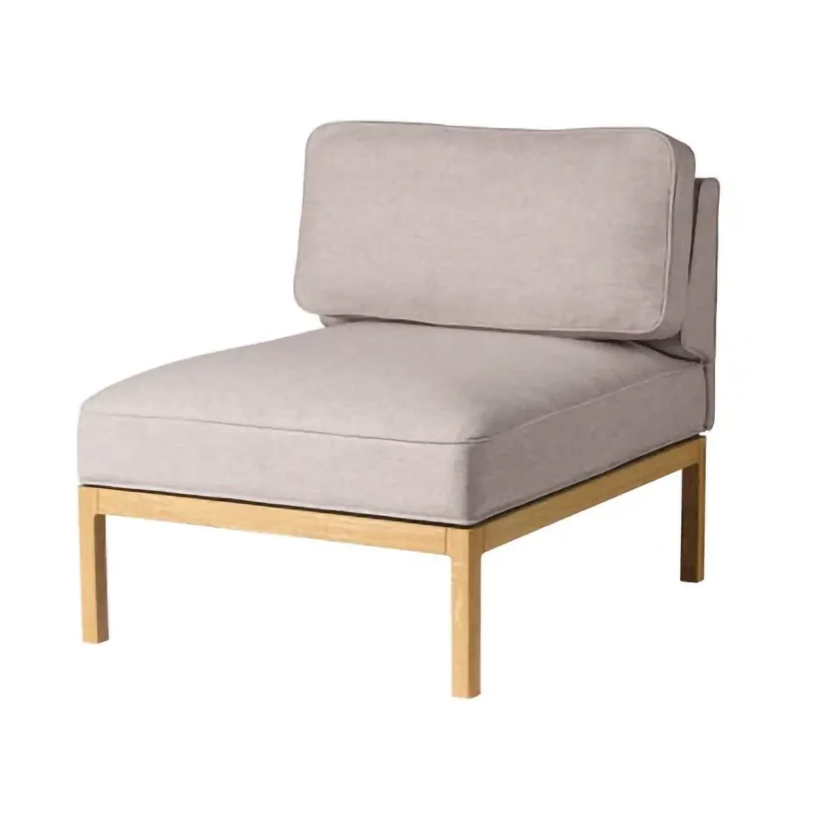 L37 7-9-13 sofa module, middle section 70 cm, Stone-lacquered oak FDB Møbler