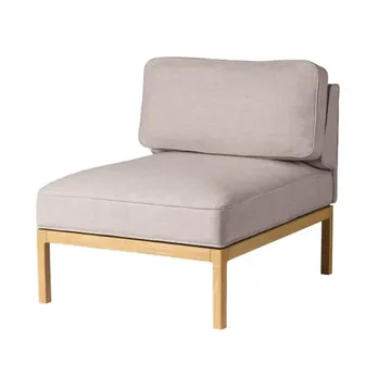L37 7-9-13 sofa module, middle section 70 cm - Stone-lacquered oak - FDB Møbler