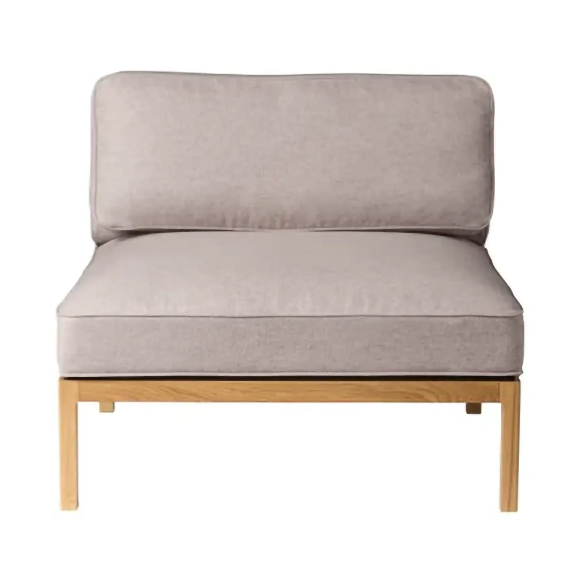 L37 7-9-13 sofa module, middle section 90 cm, Stone-lacquered oak FDB Møbler