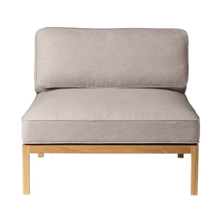 L37 7-9-13 sofa module, middle section 90 cm - Stone-lacquered oak - FDB Møbler