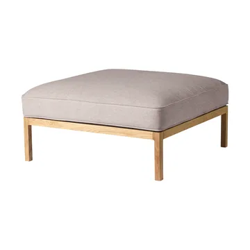 L37 7-9-13 sofa module, pouf 90 cm - Stone-lacquered oak - FDB Møbler