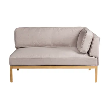 L37 7-9-13 sofa module, right-hand corner 130 cm - Stone-lacquered oak - FDB Møbler