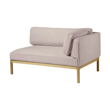 L37 7-9-13 sofa module, right-hand corner 130 cm - Stone-lacquered oak - FDB Møbler