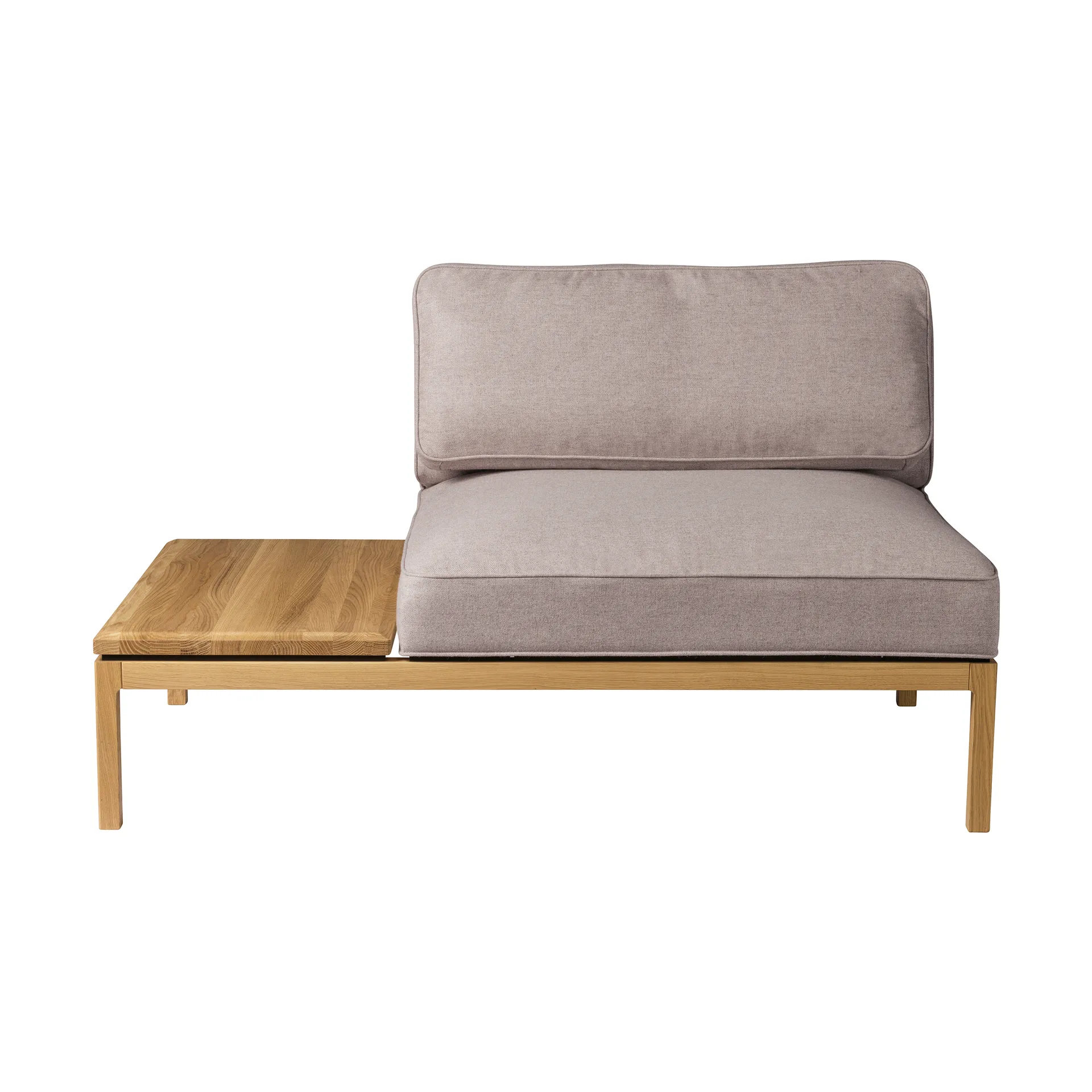 L37 7-9-13 sofa module, table left-hand 130 cm, Stone-lacquered oak FDB Møbler