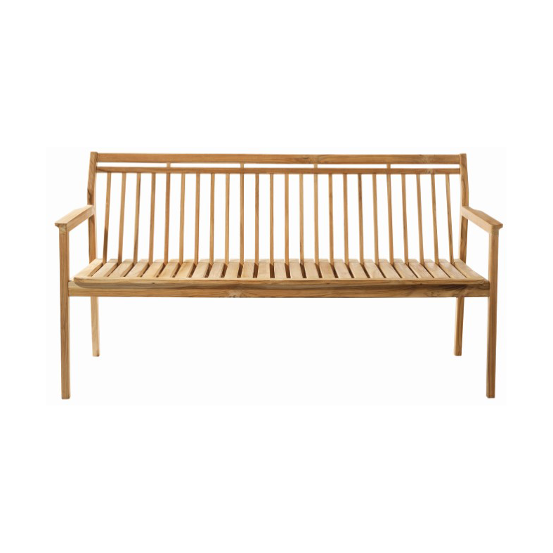 FDB Møbler M11 Sammen 3-seater bench Teak-nature oiled