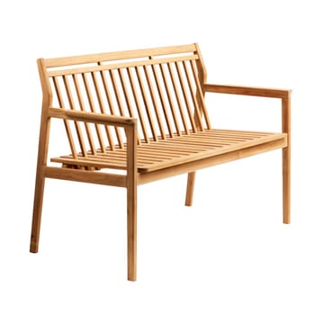M12 Sammen 2-seater bench - Teak-nature oiled - FDB Møbler