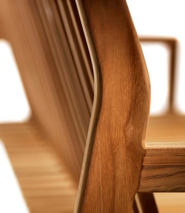 M12 Sammen 2-seater bench - Teak-nature oiled - FDB Møbler