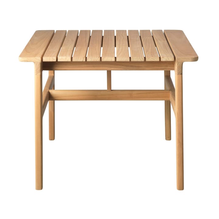 M19 Sammen lounge table 61.5x47.7 cm - Teak-nature oiled - FDB Møbler