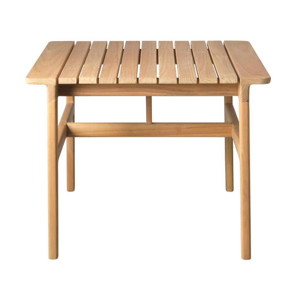 FDB Mobler M19 Sammen lounge table 61.5x47.7 cm Teak-nature oiled