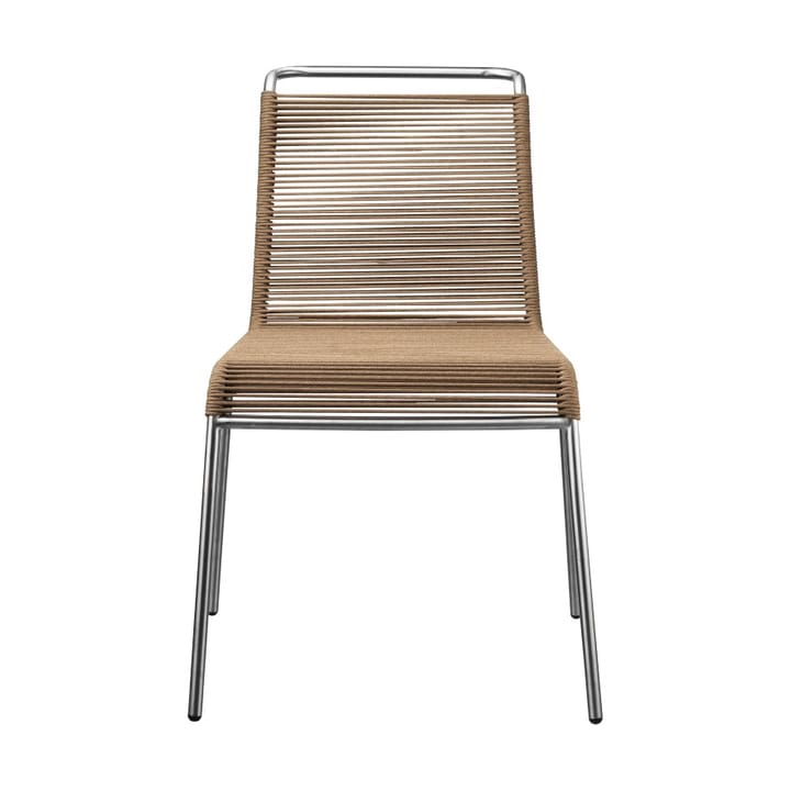 M20 Teglgård Cord Chair - Brown mixed-stainless steel - FDB Møbler